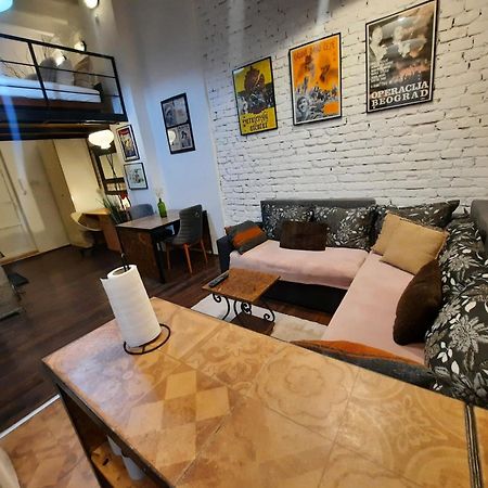 Authentic Belgrade Centre - Split Level Loft With Patio In Courtyard Apartment Exterior photo