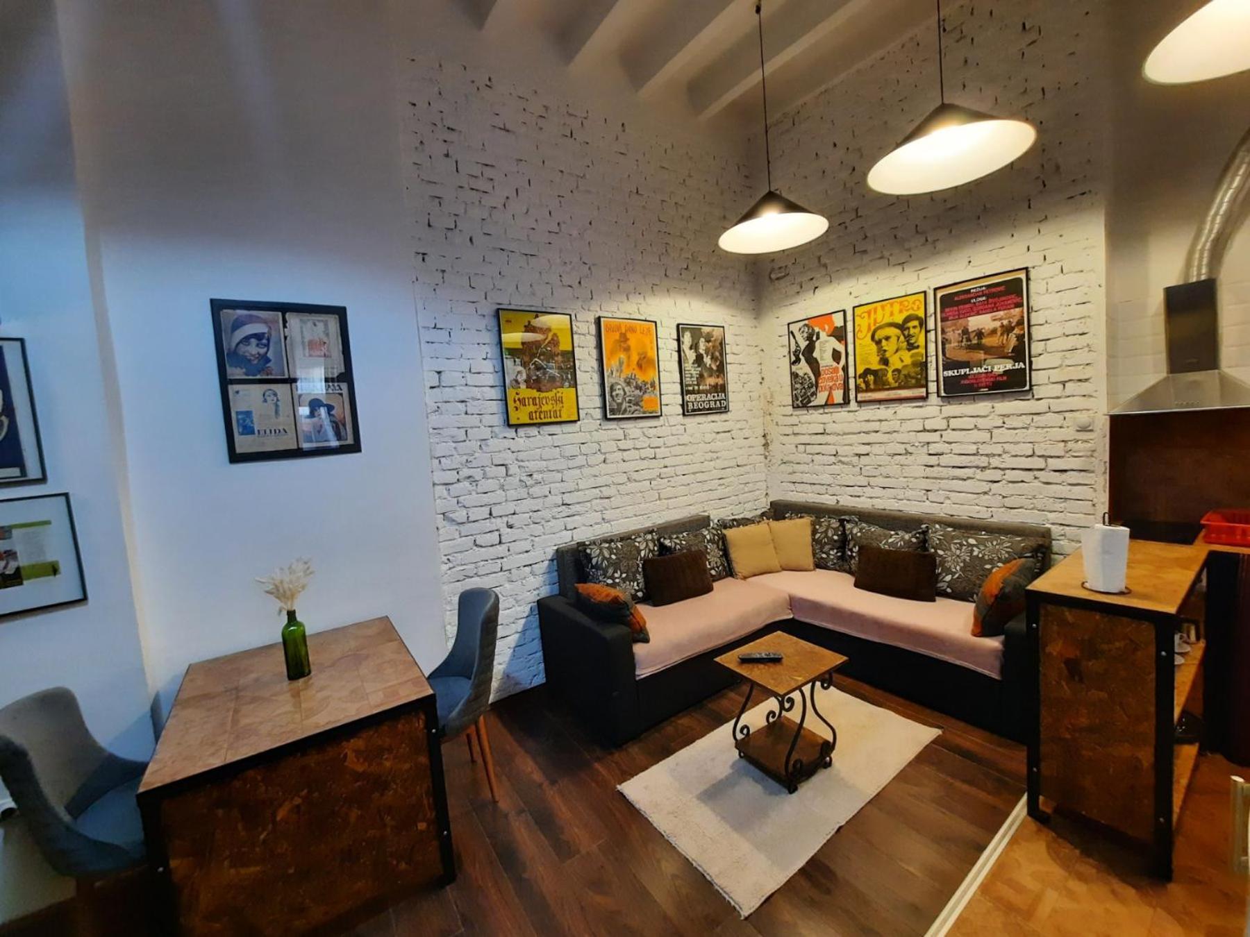 Authentic Belgrade Centre - Split Level Loft With Patio In Courtyard Apartment Exterior photo